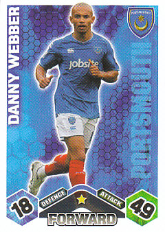 Danny Webber Portsmouth 2009/10 Topps Match Attax #EX42